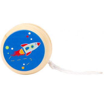 Small Foot Dřevěné jojo Space - Raketa