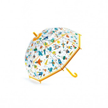 Djeco Krásný designový děštník Vesmír