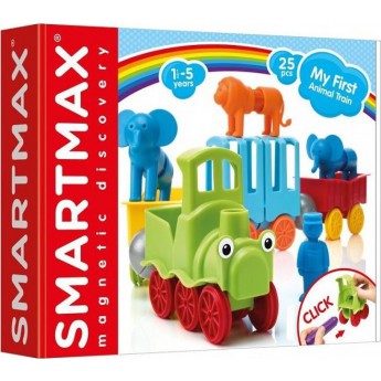 SmartMax - Můj první vláček se zvířátky - 22 ks