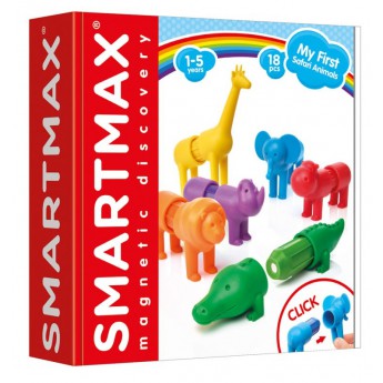 SmartMax - Moje první Safari zvířátka - 18 ks