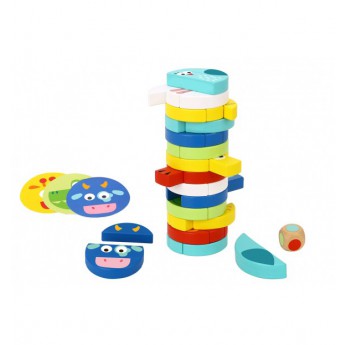 Tooky Toy Dřevěná hra Jenga