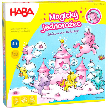 Haba Společenská hra pro děti Jednorožec v oblacích SK CZ verze