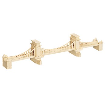 3D Puzzle - Manhattan Bridge most