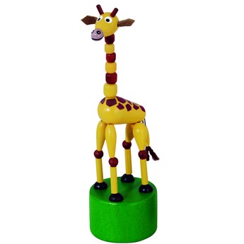 Detoa Mačkací figurka Žirafa safari