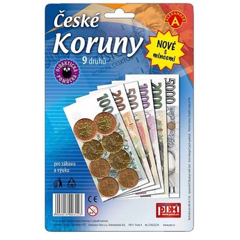 Dětské české peníze