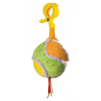 Taf Toys hračka na kočárek míč žlutozelený