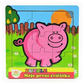 Puzzle mini Moje první zvířátka - Prasátko