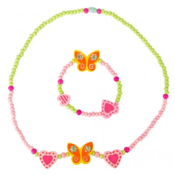 Sada dětské bižuterie - Motýlek