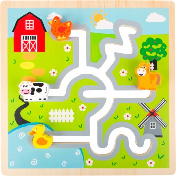 Posouvací puzzle - Farma