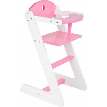 Dřevěná jídelní židlička pro panenku Dream