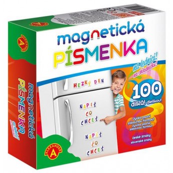 Magnetická písmenka česká, 100 dílků