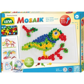 Mozaiková sada barevná velká 400 ks