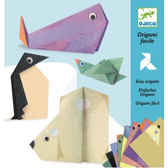 Origami skládačka Polární zvířátka