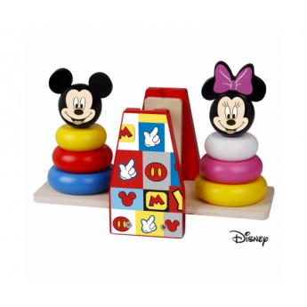 Disney Dřevěná balanční hra Mickey a Minnie