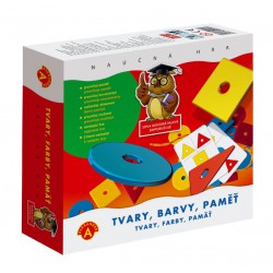 Společenská hra Tvary, barvy, paměť