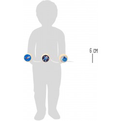 Small Foot Dřevěné jojo Space - Raketa