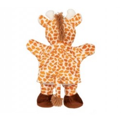 Maňásek na ruku pro děti – Žirafa
