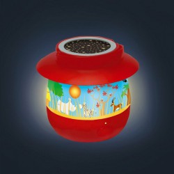 Scratch Dětská lampička s projektorem Safari