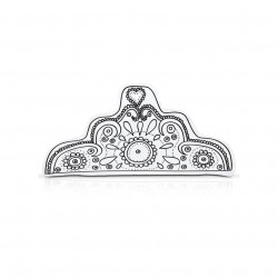 Princeznovská čelenka k vymalování