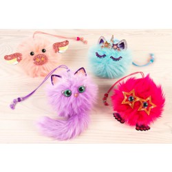Přívěsky, roztomilé chlupaté koule