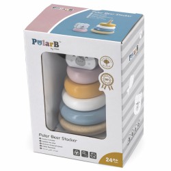 Viga PolarB Dřevěná pyramida Lední medvěd