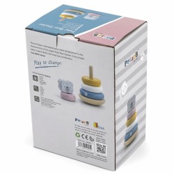 Viga PolarB Dřevěná pyramida Lední medvěd