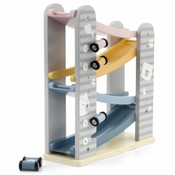 Viga Dřevěná dráha s autíčky