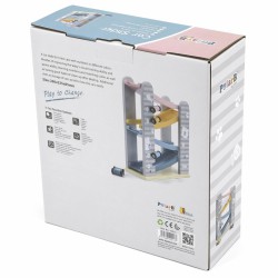 Viga Dřevěná dráha s autíčky