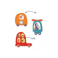 Djeco Samolepkový set roztomilá autíčka