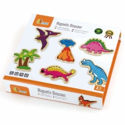 Viga Dřevěné magnetky Dinosauři