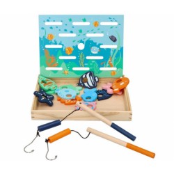 Adam Toys Edukační hra vkládačka Chyť rybičku