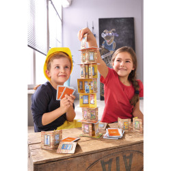 Haba Společenská hra pro děti Rhino Hero SK CZ verze