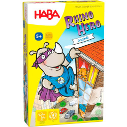 Haba Společenská hra pro děti Rhino Hero SK CZ verze