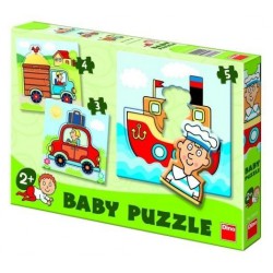 Dětské puzzle Dopravní prostředky