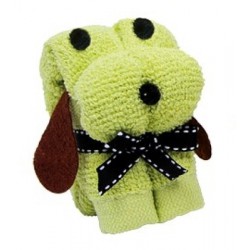 Mini ručník - Pes zelený