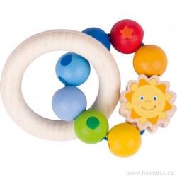 Sluníčko – dřevěná hračka pro miminka