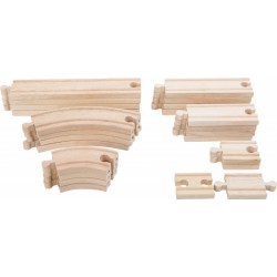 Příslušenství k vlačkodráze - Sada kolejí 24 ks