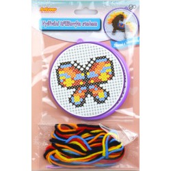 Vyšívání křížkovým stehem - Motýl