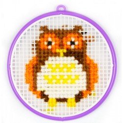 Vyšívání křížkovým stehem - Motýl